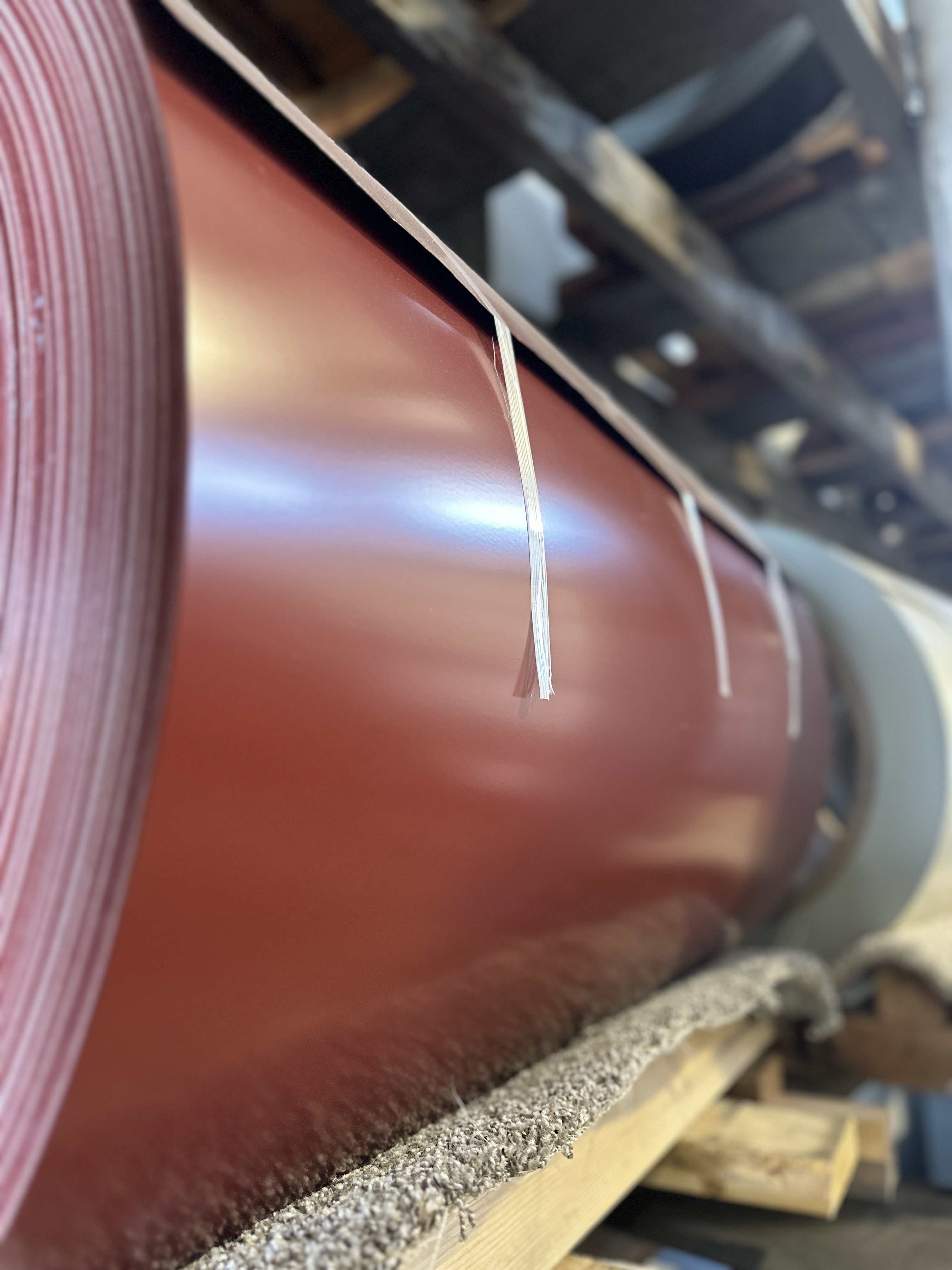 Metal roofing installation